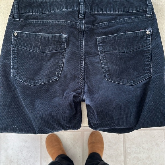 Women’s Gap Navy corduroy pant - Picture 3 of 3